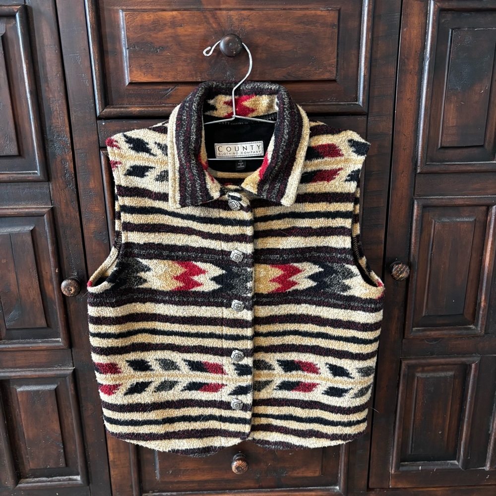 Western Wool Vest